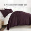 Super Soft Double Brushed Duvet Cover Set-120191498-120191504