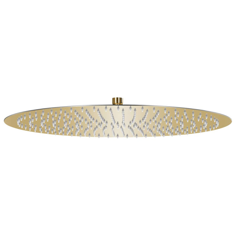 Julieth Rain Fixed Shower Head, Gold