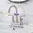Centerset 2-handle Bathroom Faucet with Drain Assembly-94459487