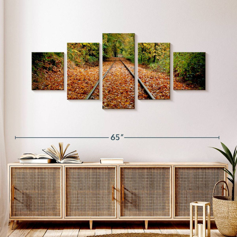 Tracks To Nowhere, 24" H x 55" W