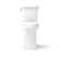 Corbelle Tall Continuousclean Two-Piece Elongated Toilet With Skirted Trapway 1.28 Gpf