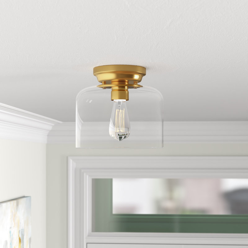 Plafonnier encastré 10 lumières 1 lumière Robeon, Laiton