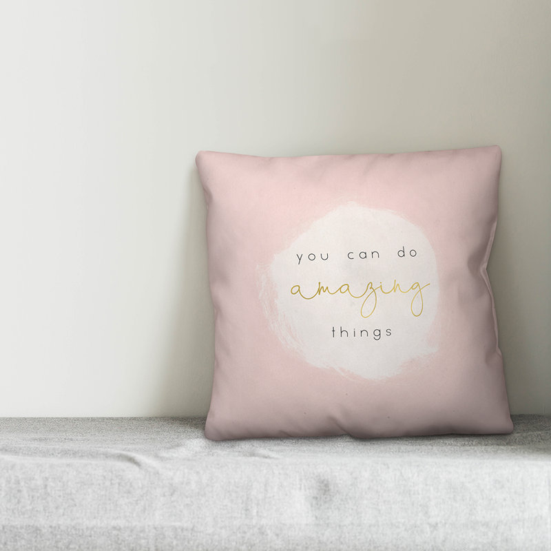 Outdoor Throw Pillow, Polyester/Polyfill