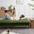 72.4" Cordury Soft Armless Futon Sofa Bed-505392169