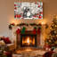 Ensemble de 3 reproductions d'art sur toile de Noël Koala-244990944