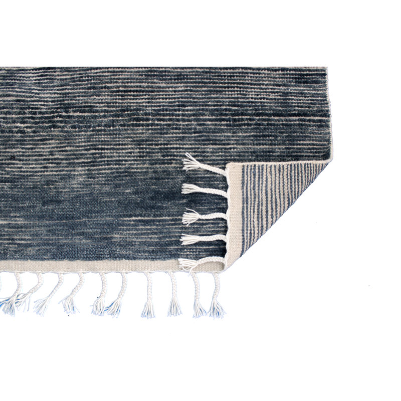 Moroccan Wool Area Rug, Rectangle 10' x 14'