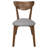 Grey And Natural Walnut 5-Piece Dining Set-74703163-74703165