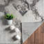 Tapis géométrique gris-437846415