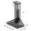 36" 400 CFM Convertible Wall Mount Range Hood-1889612716