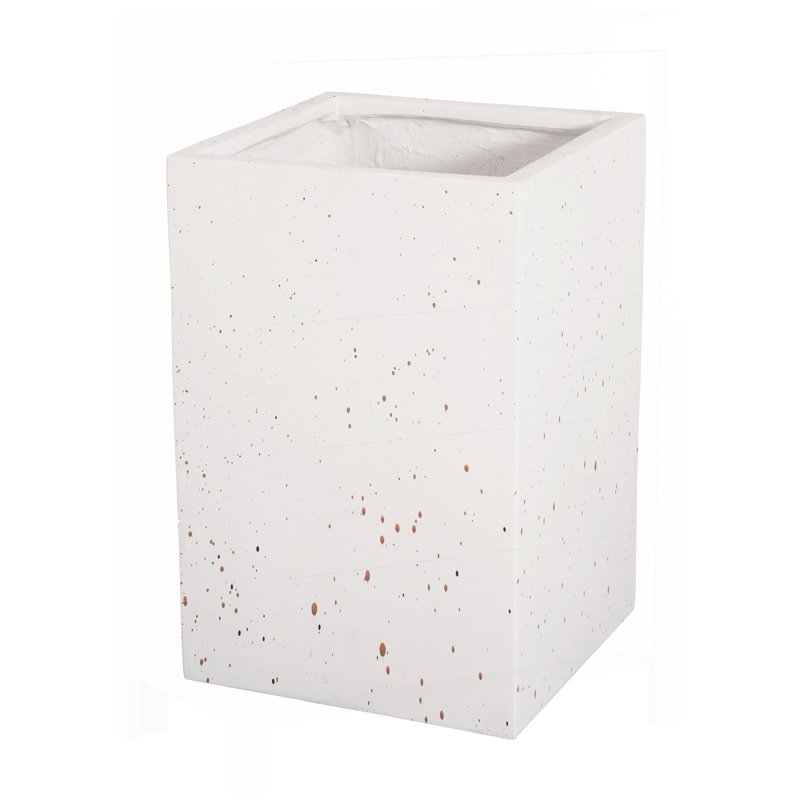 Square Lightweight Mgo Concrete Outdoor Patio Planter Pot