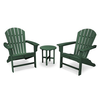 TREX Outdoors Yacht Club Shellback 3-Piece Adirondack Set