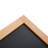 Advertising Wood Chalk Surface Sign Holder