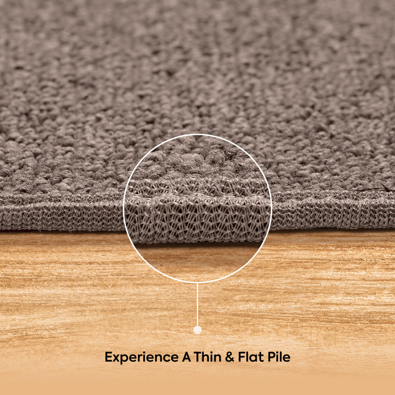 Tapis intérieur / extérieur brun Dorinda, Octogone 2 pi