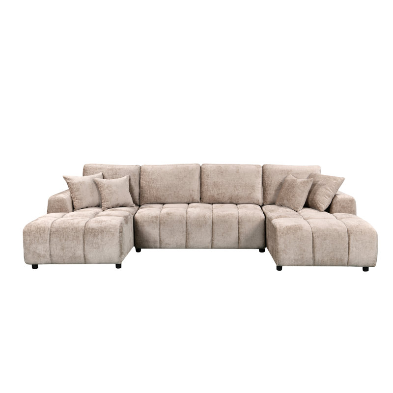 Large Multifunctional Sofas, Upholstered Design With Storage For Home