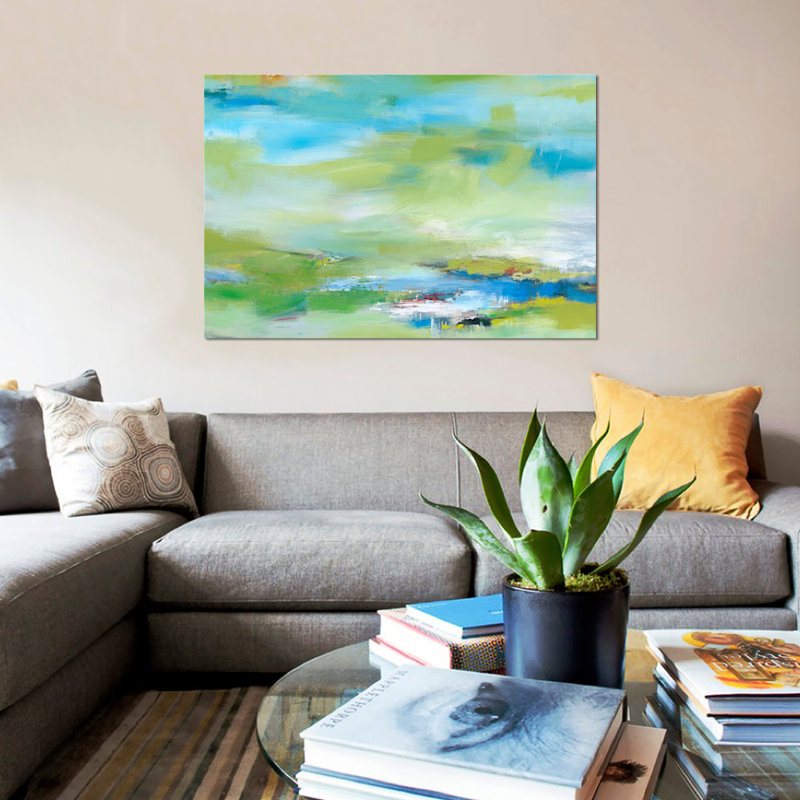 « grace period », impression sur toile, H 8 po x l 12 po x P 0,75 po, Toile tendue, Pas de tapis