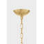 Moore Pendant in Aged Brass