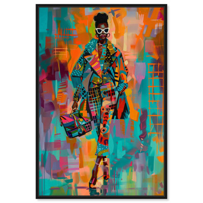 «Bold Patchwork Style», art glam par Art Remedy