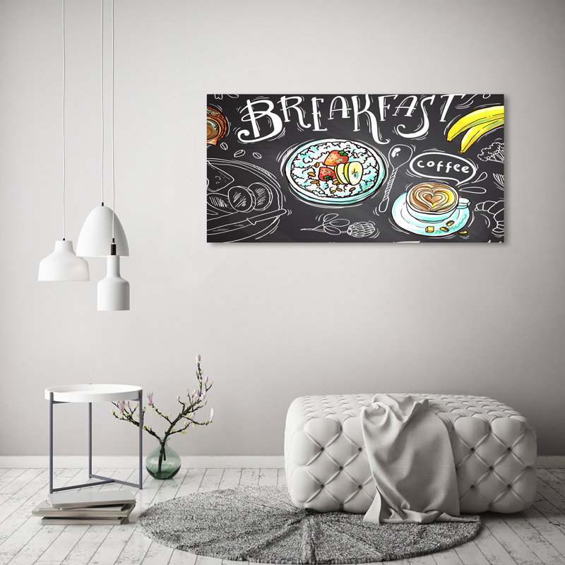 Breakfast - Wrapped Canvas Print
