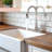 High Arc Single Handle Stainless Steel Brushed Nickle Kitchen Faucets With Pull Down Sprayer