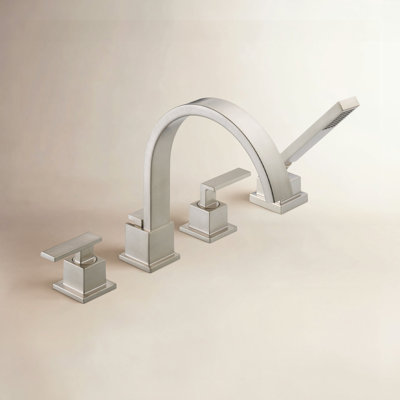Vero Deck Tub Filler with Handshower