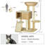 Arbre à chat 38 po pour chat d'intérieur PawHut