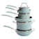 Kenmore Elite Andover 10 Pieces Aluminum Non Stick Cookware Set