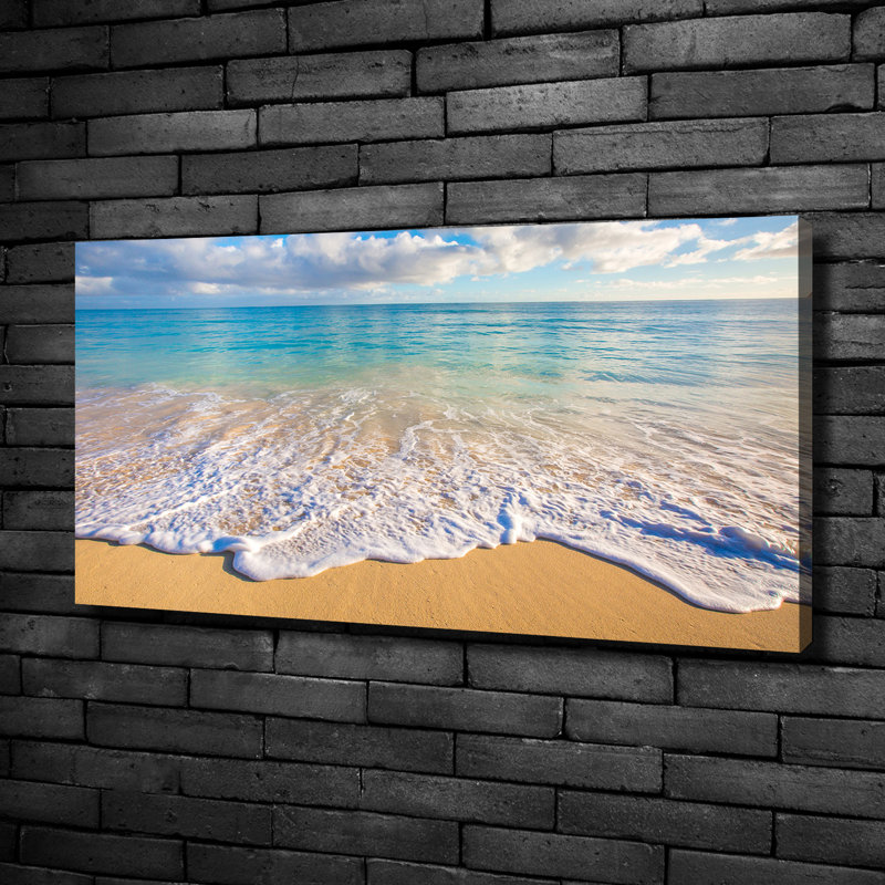Hawaiian Beach - Wrapped Canvas Print