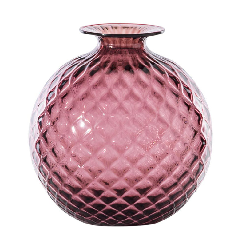 Venini Monofiore Balloton, 4.92" H x 4.33" W x 4.33" D, Purple