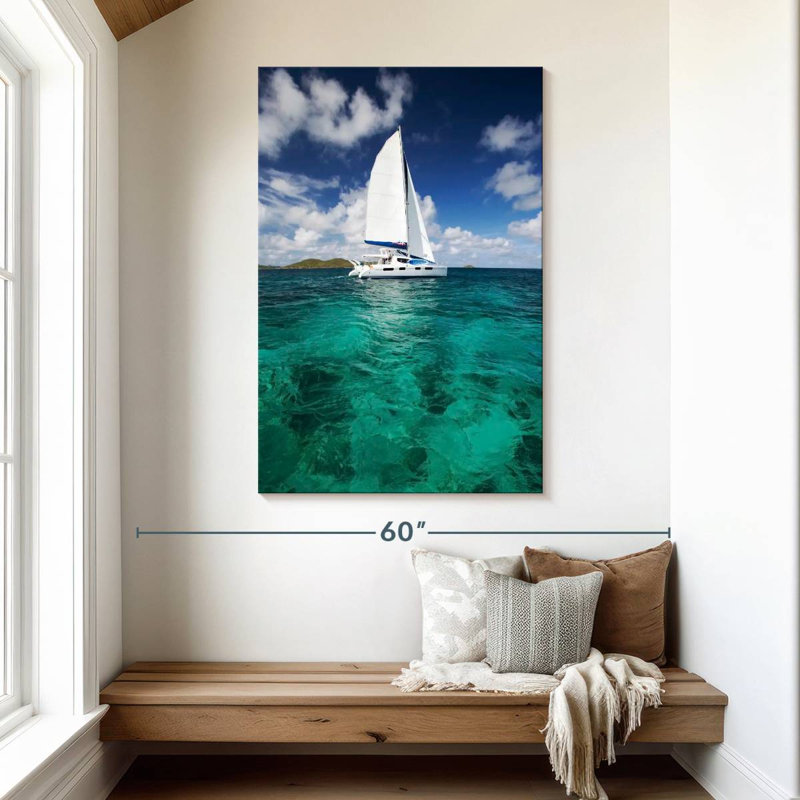 Mehar Catamaran Boat, H 48 po x l 32 po