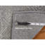 Tapis gris en soie noué à la main 2 pi x 2 pi avec échantillons de laine sur ton 32 SquareA2D892643AABE55888B3A82C1E1
