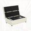 Lit simple avec repose-pieds pliant-275494448