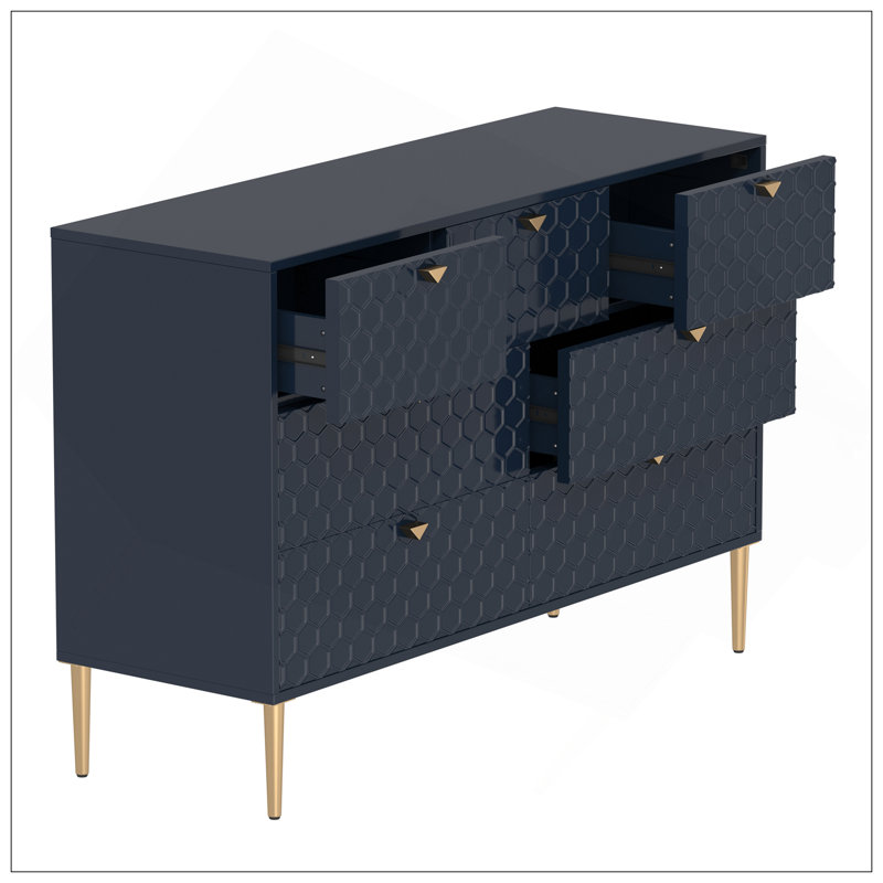 Armoire d'appoint avec 7 tiroirs Modern