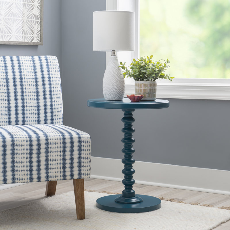 Fiama End Table, Dark Teal