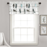 Rowley Birds Tailored 52'' W Window Valance