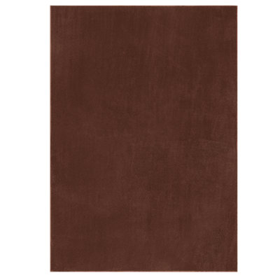 Modern Solid Shag Rug for Living Room Bedroom Washable Rugs Soft Wool Rug for Nursery Dorm
