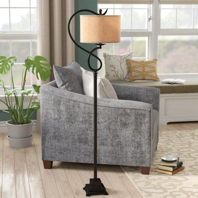 Surrey 61'' Bronzed Traditional Floor Lamp