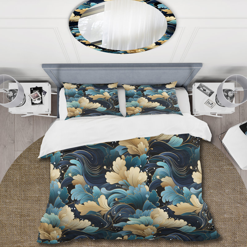 Ensemble de housse de couette Maiysha, Housse de couette pour très grand lit et 2 très