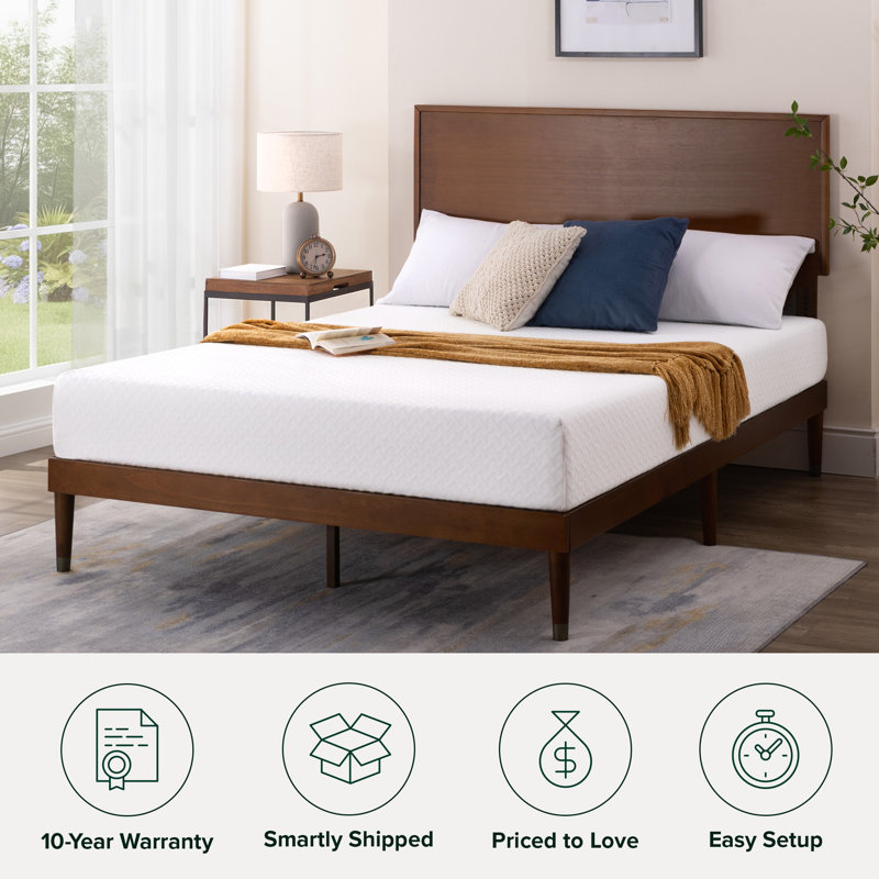 8" Medium Firm Cooling Gel Memory Foam Mattress - Sleep by Wayfair™, 8", Twin