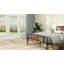 Structure de lit simple Kempst avec tête et pied de lit en bois, lit plateforme simple en métal rustique industriel avec support de lattes robuste, aucun sommier tapissier requis, noir-1593960967-1484010325