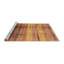 Tapis abstrait brun foncé-1817575988