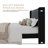 Candler Velvet Upholstered Platform Bed with Wingback Headboard and Wooden Slats-2103532801-2103532806