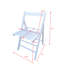 2 chaises pliantes en bois massif blanc, siège et dossier à lattes confortables, pliable pour optimiser l’espace, peu importe l’événement, 220 lb supportées, 2 chaises blanches, siège, pour différentes utilisations, économie, poids léger,