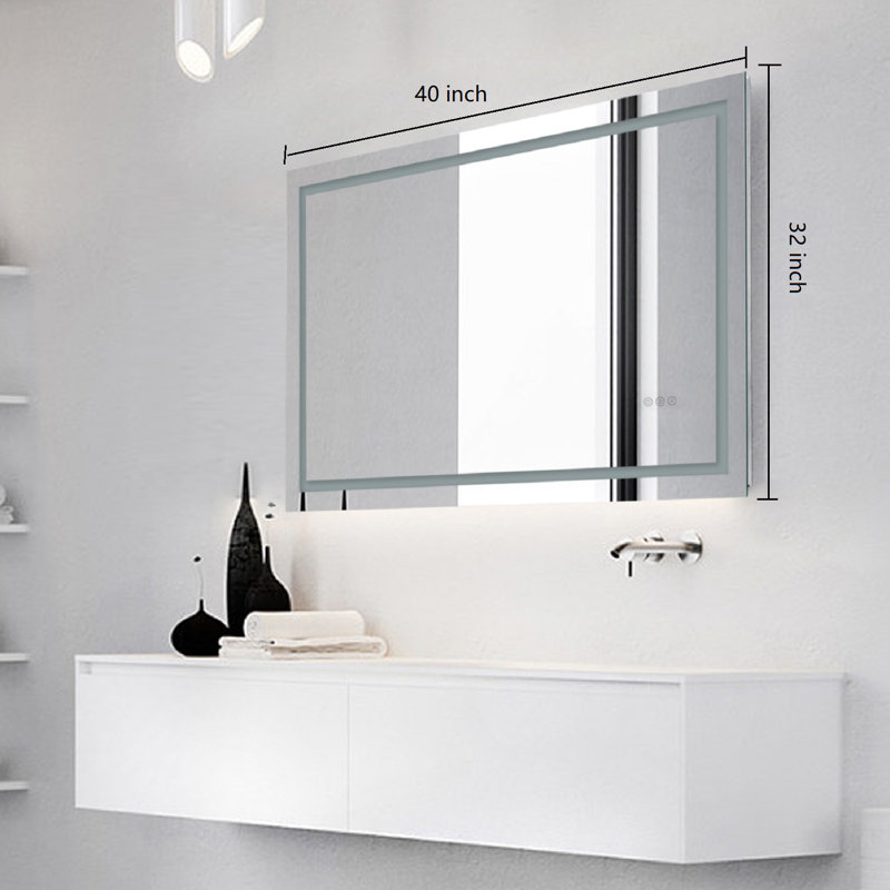 Rectangle Mirror, 32" x 40"
