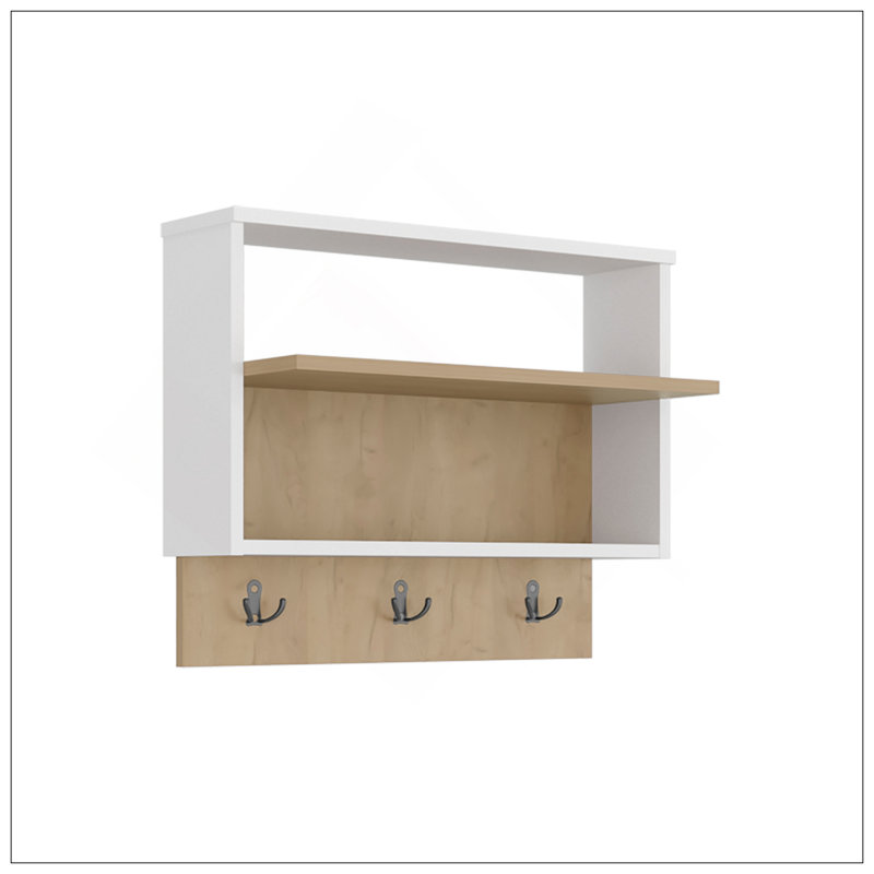 Console Aranjuez avec tablette ouverte, conception mince, solution de rangement moderne pour le vestibule ou le salon