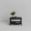 Besiana Four Leg Coffee Table with Storage-414409021