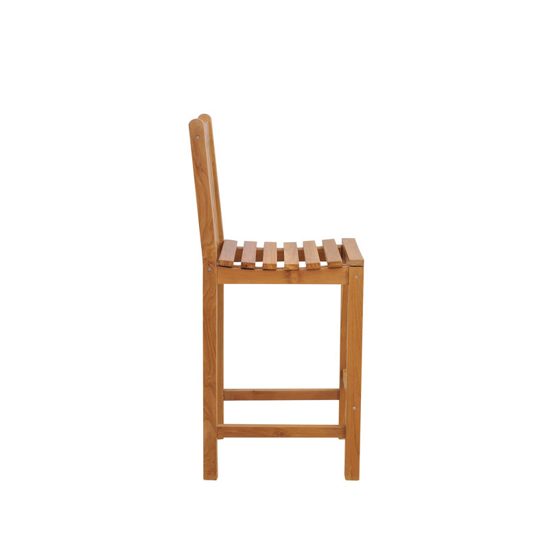 Outdoor Teak Bar Stool