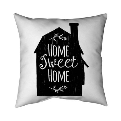 Home Sweet Home Minimalist Pillow | Motivational Kitchen Decor
