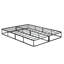 Structure en métal avec couvre-matelas texturé-442352194