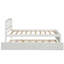Base de lit simple avec lit gigogne en bois-1313942396