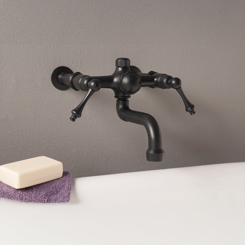 Ensemble de poignées de robinet Strom Living P0202, Nickel mat